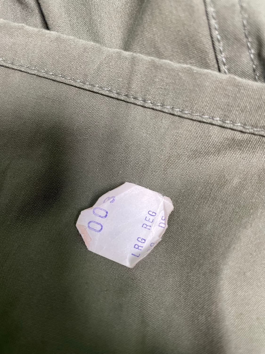 m65og 필드자켓  라지 레귤러 민크급 og-107 상품이미지8