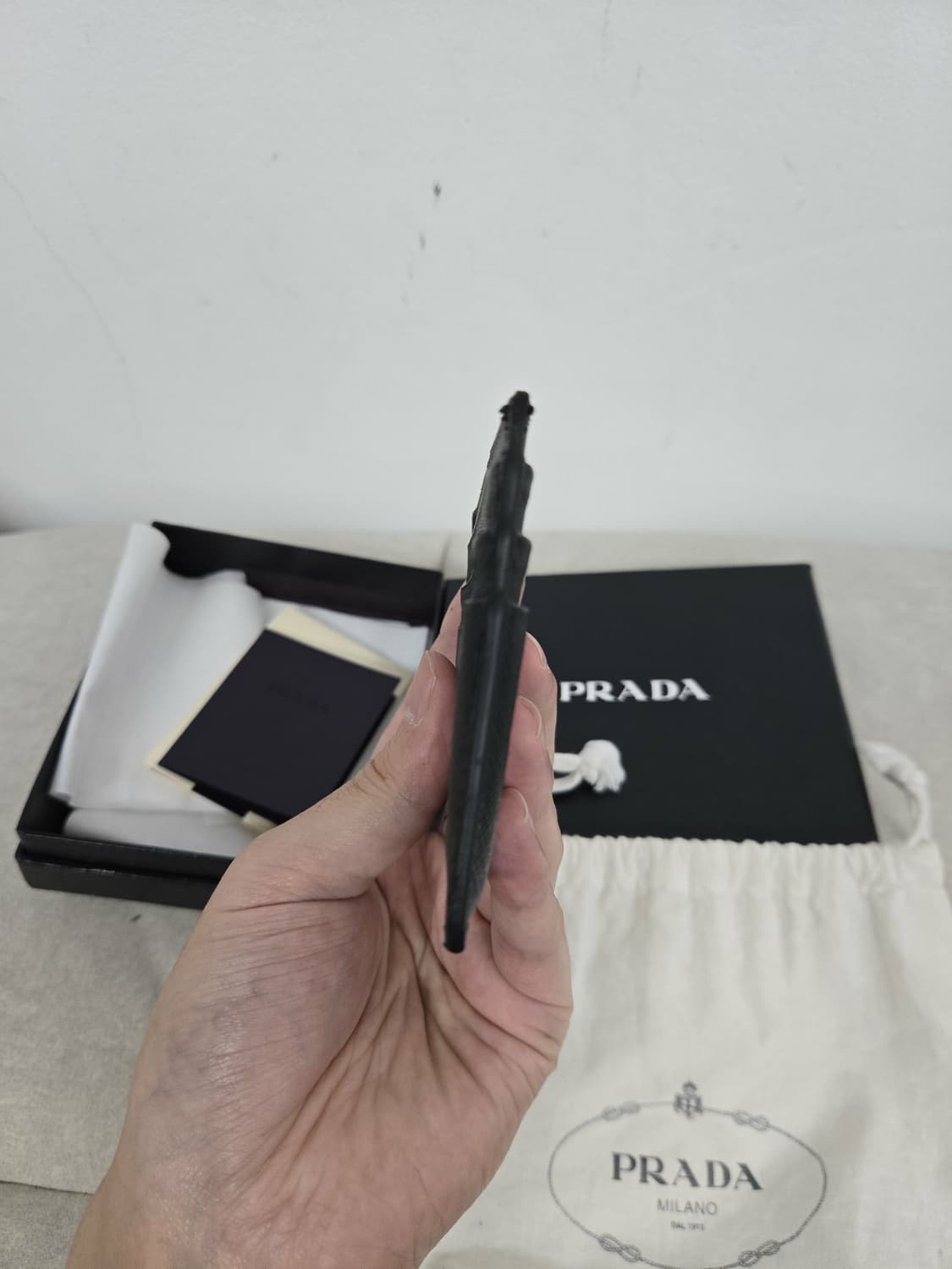 [보증서 정품]프라다 사피아노 카드지갑 상품이미지3