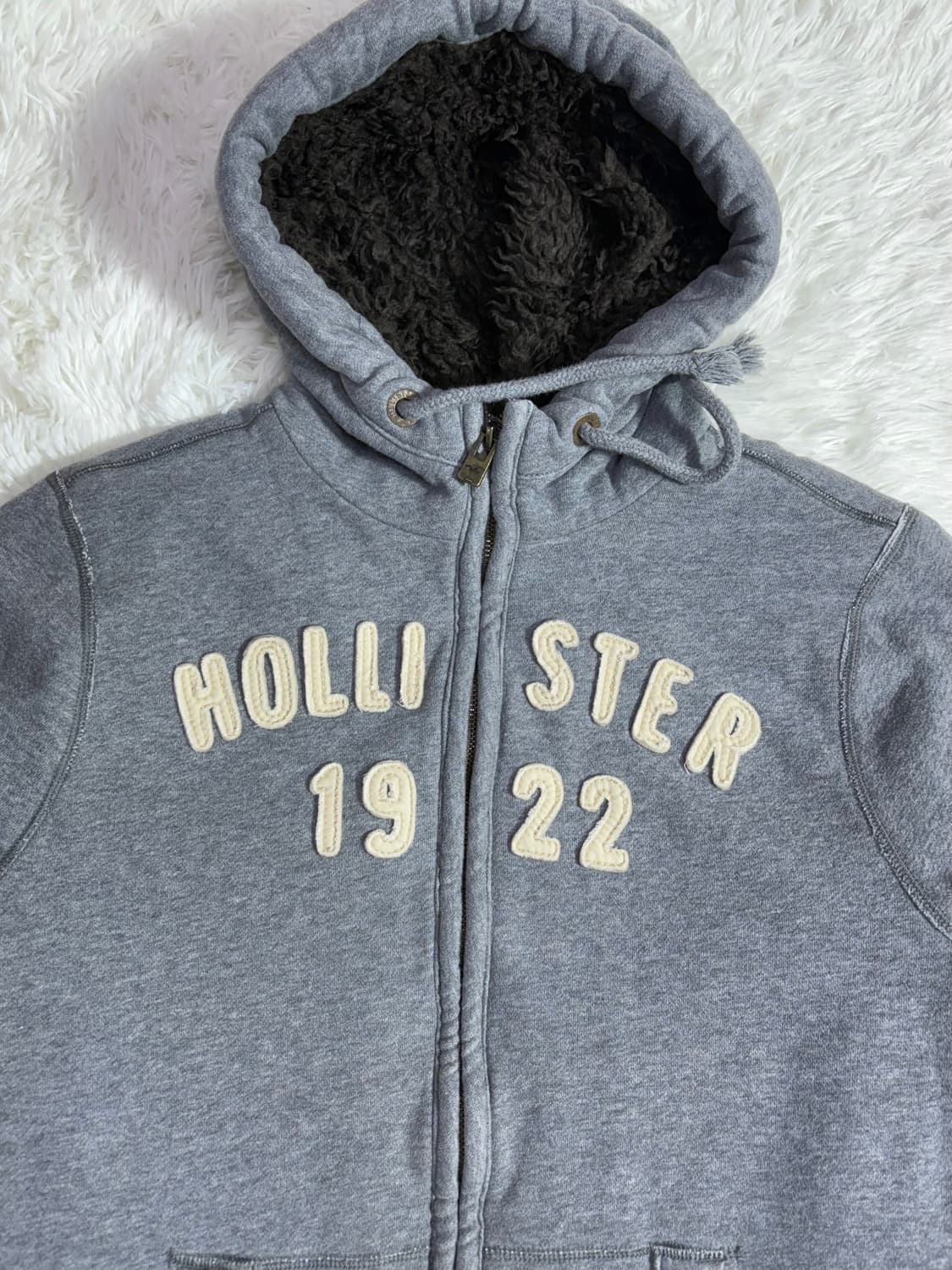 홀리스터 양털 후드집업  상품이미지5