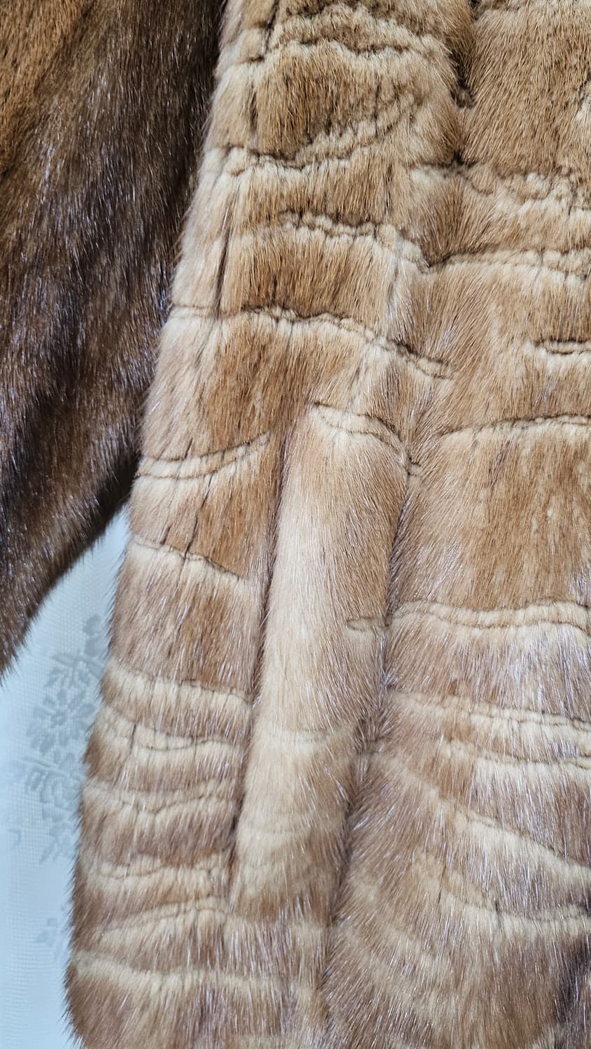 통밍크 후드 점퍼코트 상품이미지8