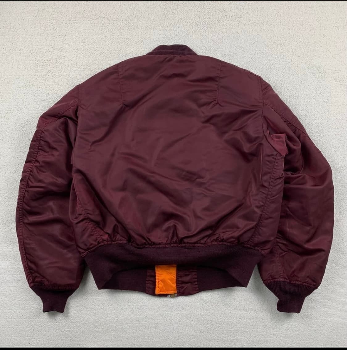 알파인더스트리 MA-1 버건디 항공점퍼 M 상품이미지2