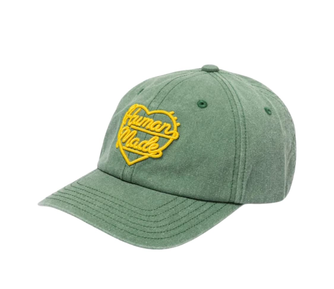 휴먼 메이드 6 패널 캡 그린 상품이미지1