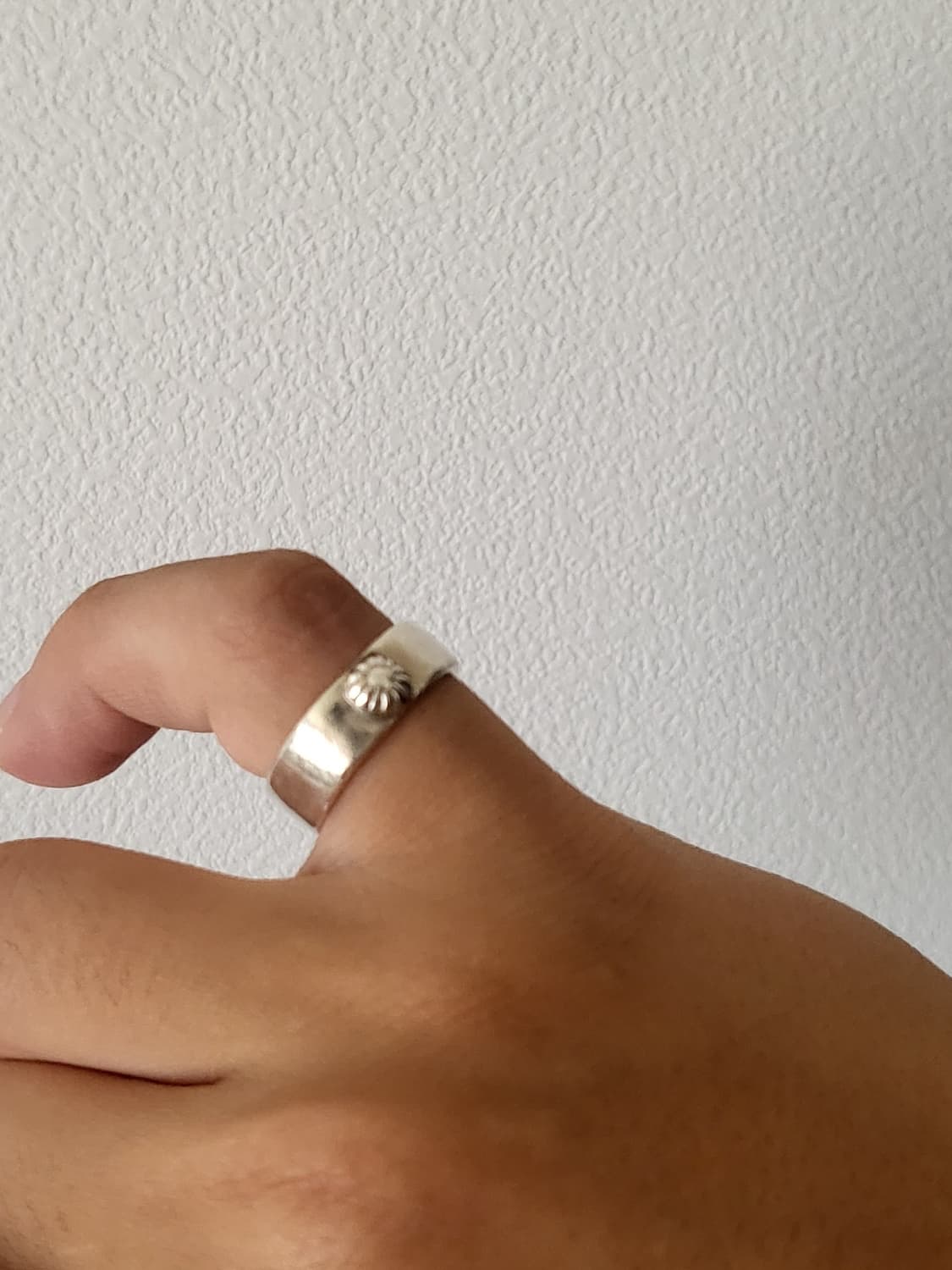 네이티브 아메리칸 콘초 링 925 sterling 평반지 상품이미지1