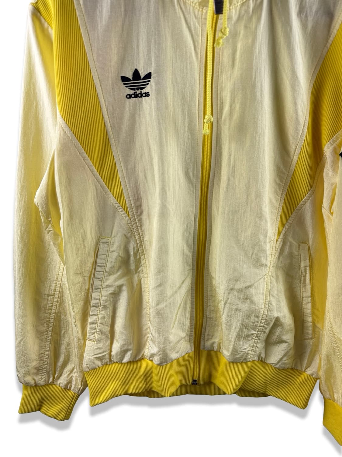 90s 아디다스 올드스쿨 옐로우 자켓2922 상품이미지5