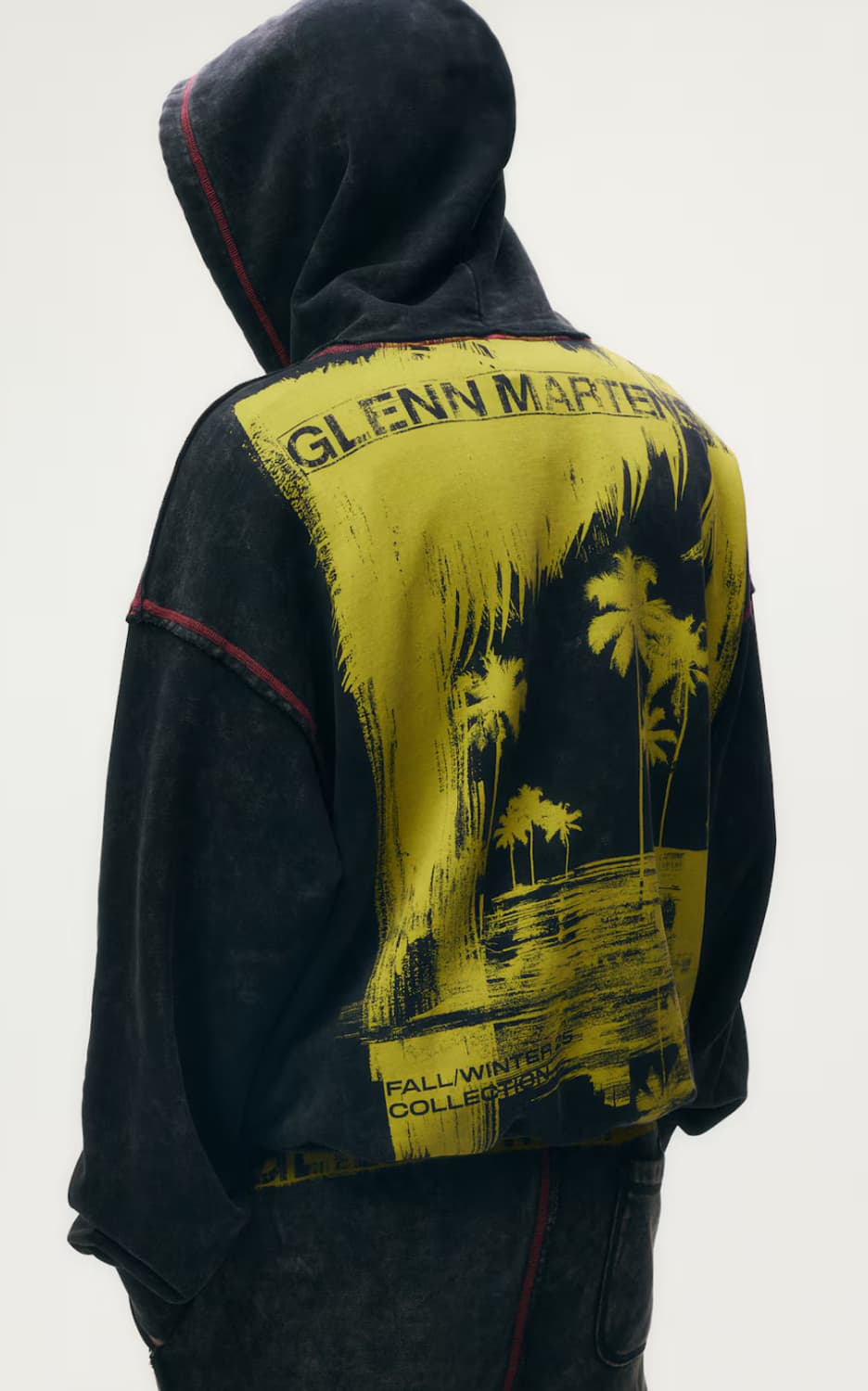 H&m 글렌마틴스 후디 glenn martens hoodie 상품이미지3