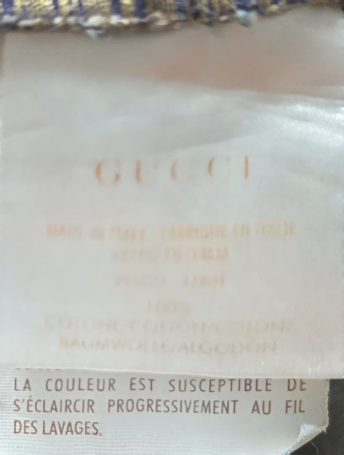 구찌 청바지 데님팬츠 50-허리 47.5, 총장 99.5 상품이미지8