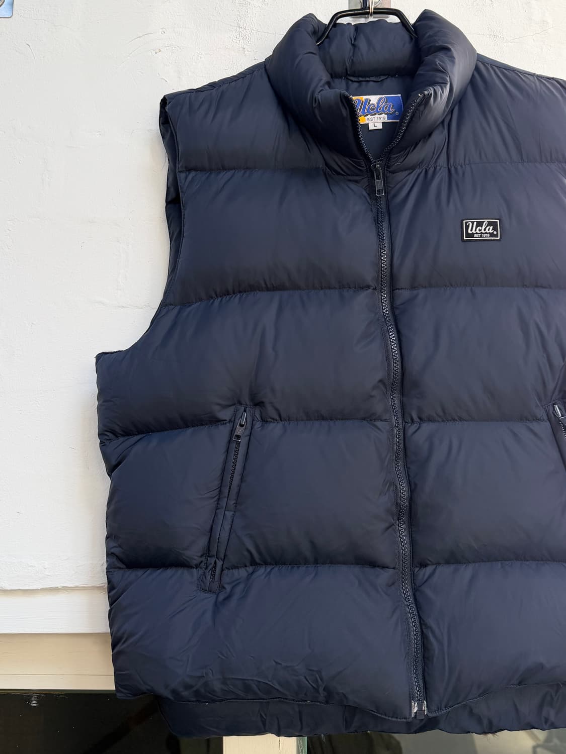Ucla 덕 다운 조끼 패딩 네이비 L 상품이미지3