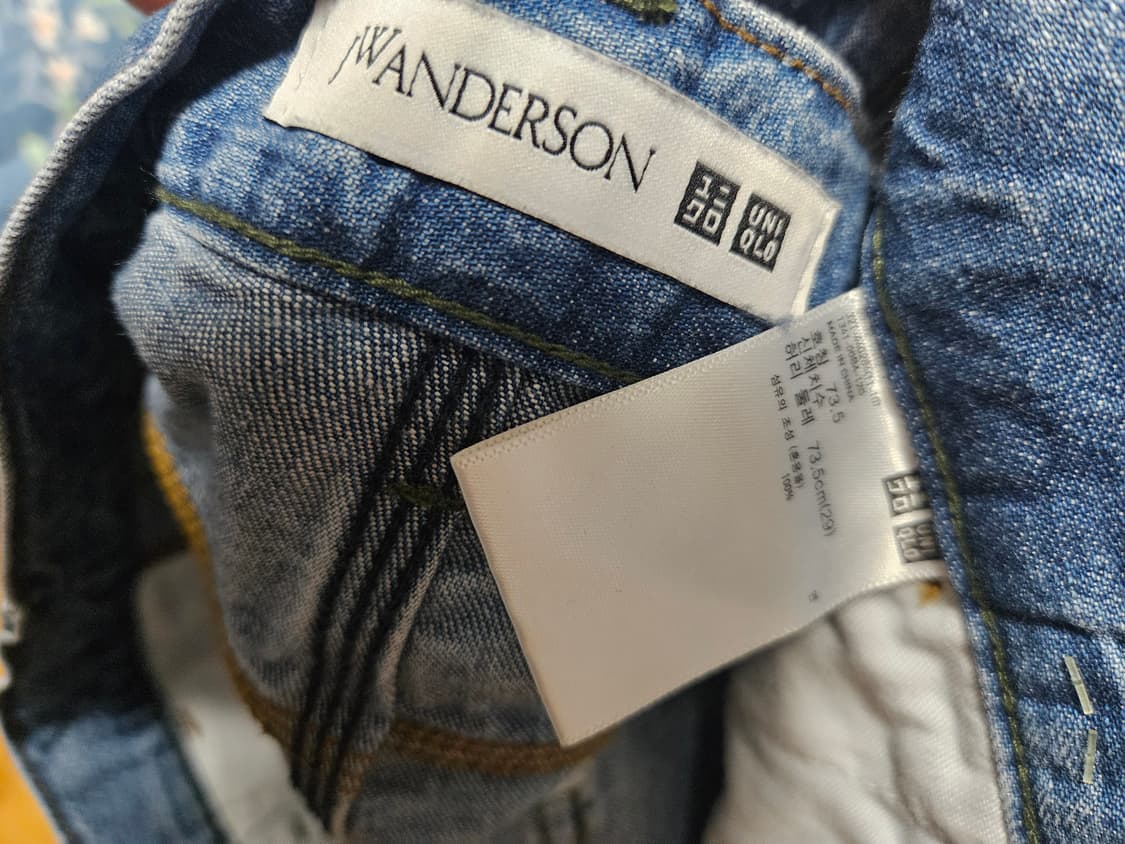 21ss 유니클로 JWA 청바지 29사이즈 상품이미지3