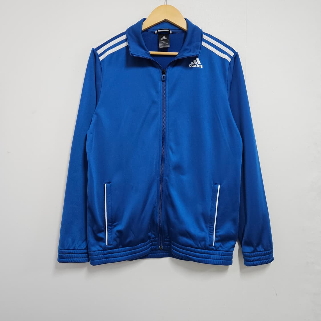 105 아디다스 트랙탑 져지 블루 상품이미지2