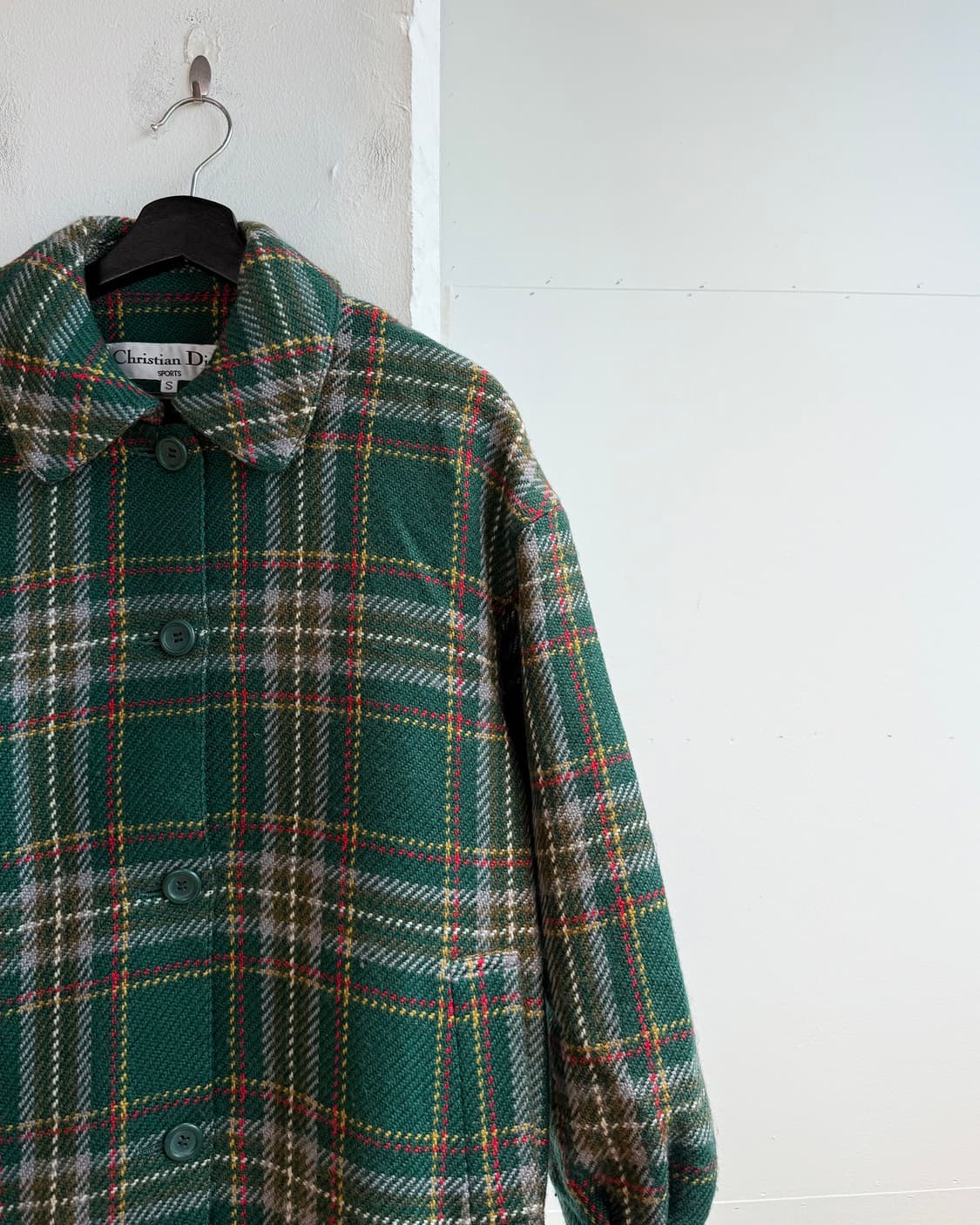 크리스찬 디올 스포츠 그린 체크 자켓  상품이미지5