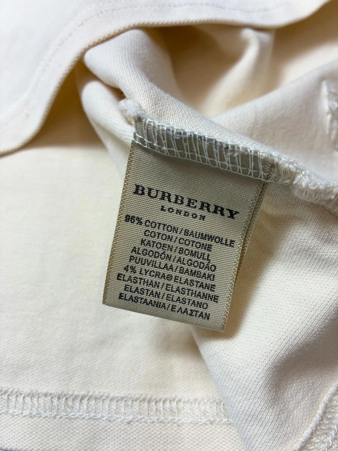 버버리 00's 노바체크 트리밍 카라 롱 슬리브 PN8408 상품이미지10