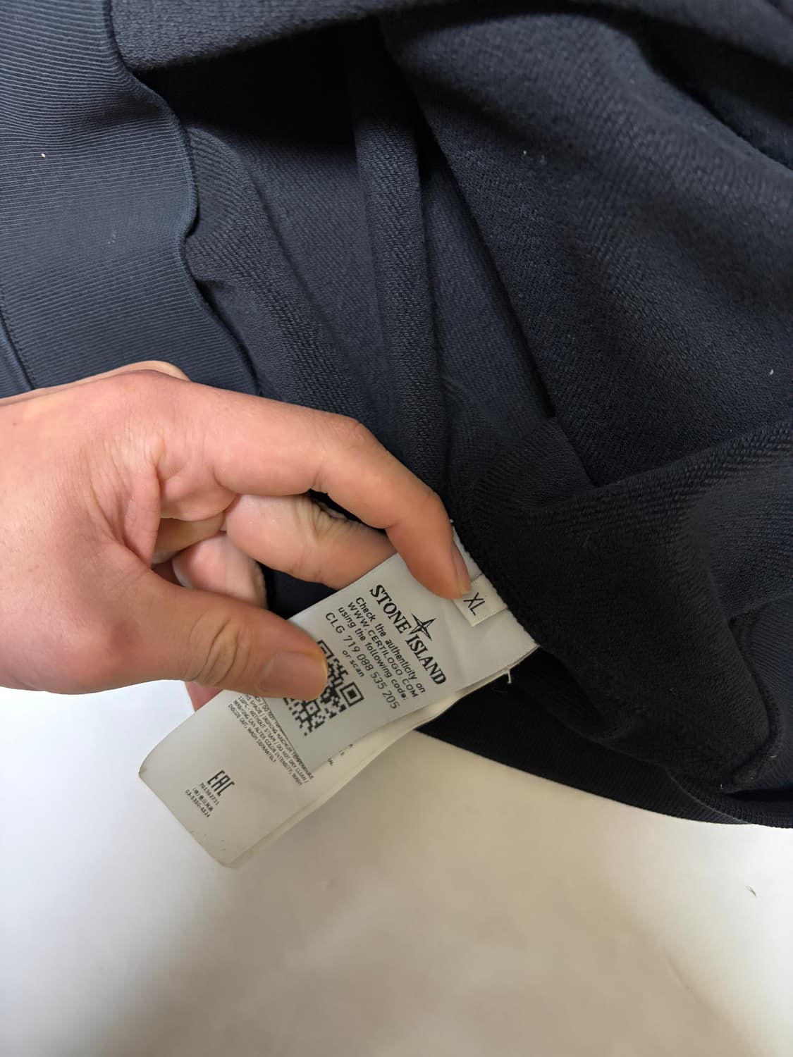 [xl] 스톤아일랜드 맨투맨 블랙 상품이미지5