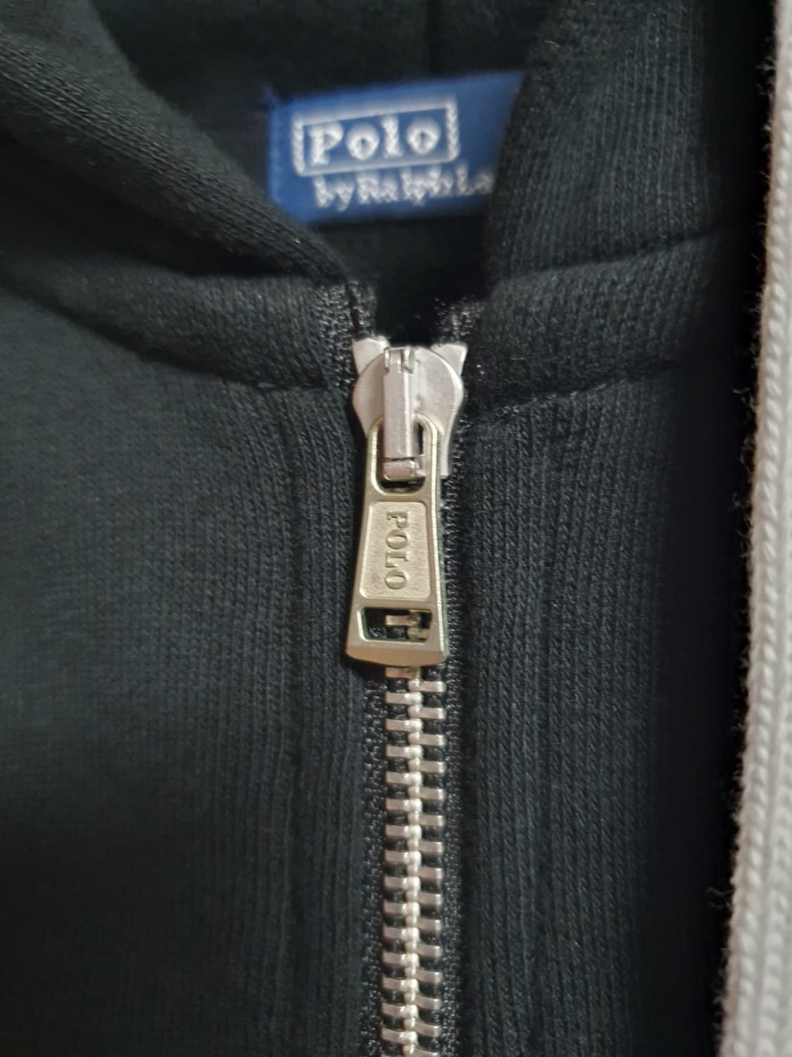 🖤 폴로 포니자수 후드집업 블랙 M 상품이미지5
