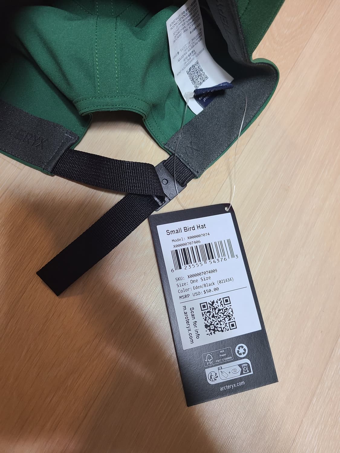 아크테릭스 스몰버드 모자 상품이미지3