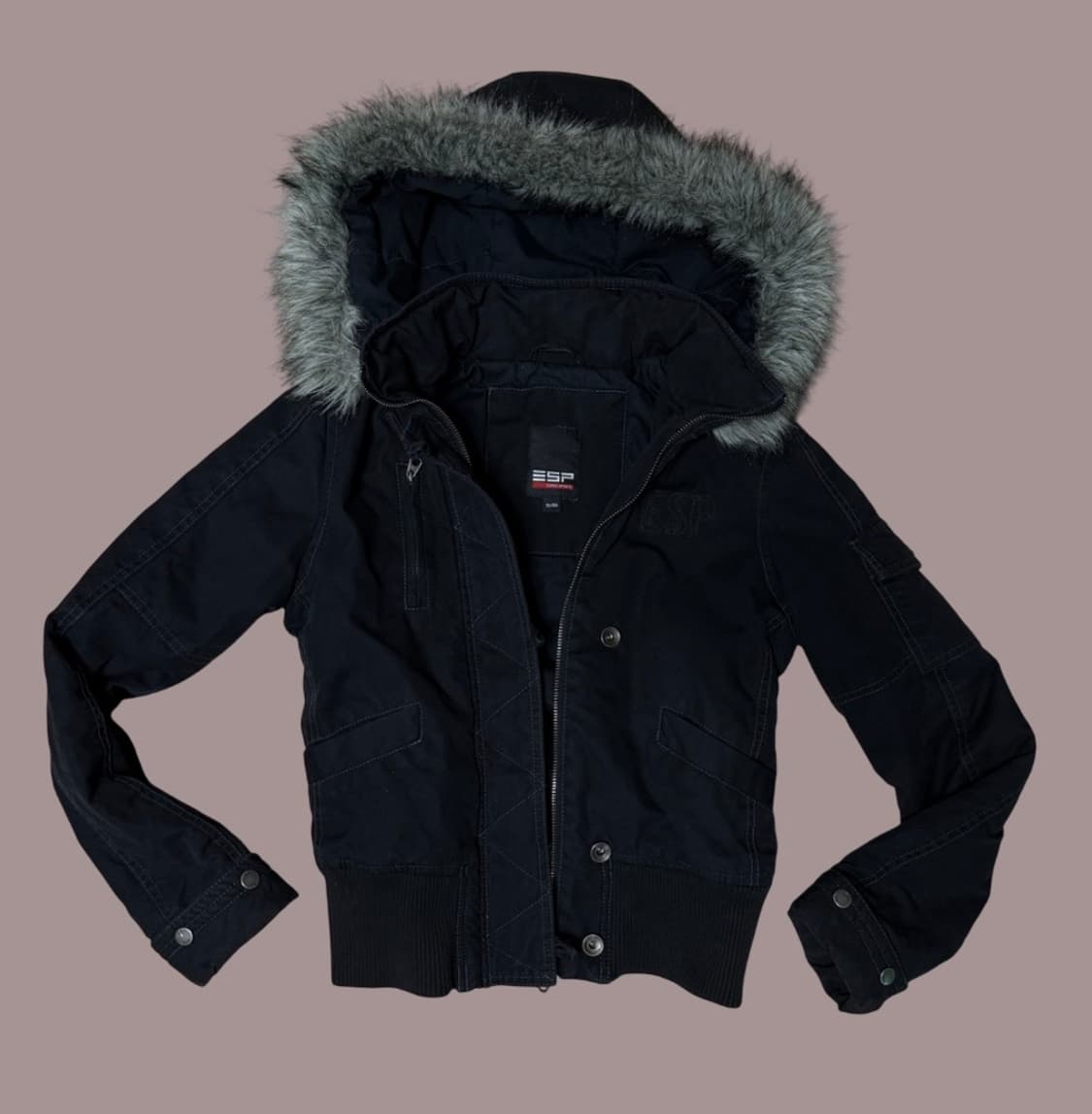 Espirit 퍼후드자켓 상품이미지1