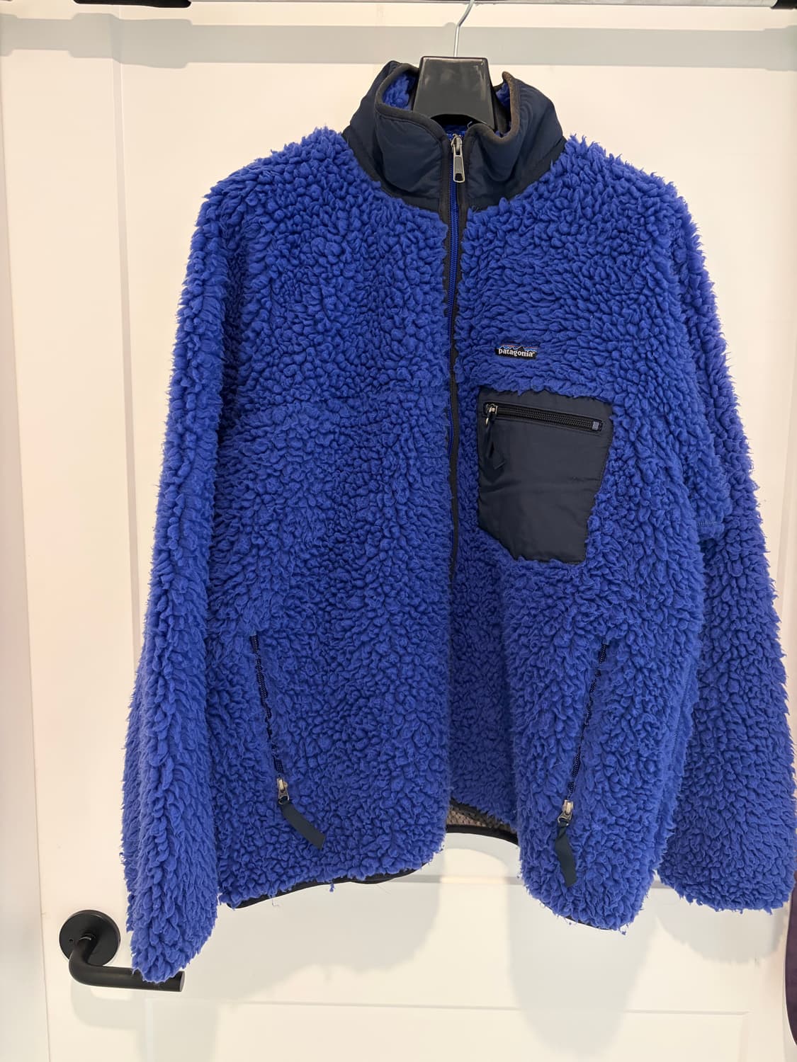 L] 파타고니아 빈티지 딥파일 잉크블루 후리스 상품이미지2