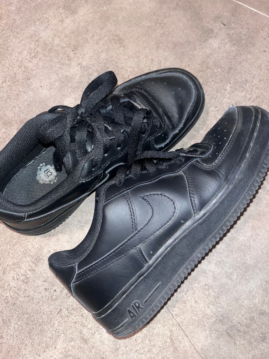 나이키 에어포스 블랙 상품이미지2