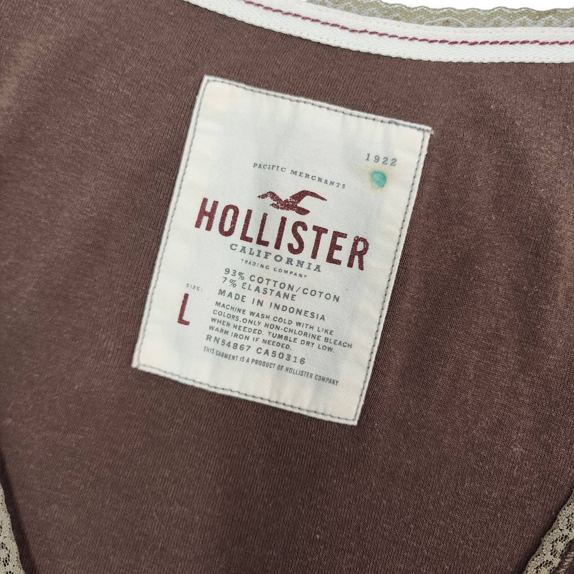 L 홀리스터 브라운 롱슬리브 상품이미지4