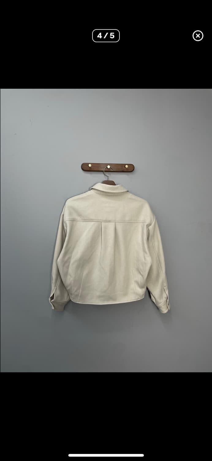 메종미네드 아이보리 블루종 자켓 A3388 상품이미지4