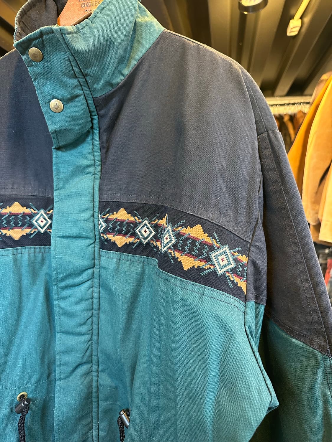 90s Canyon Guide 아즈텍 웨스턴 자켓 made in usa 상품이미지4