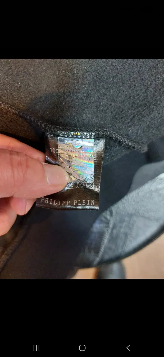 95 필립플레인 데님 집업 후드티   상품이미지6