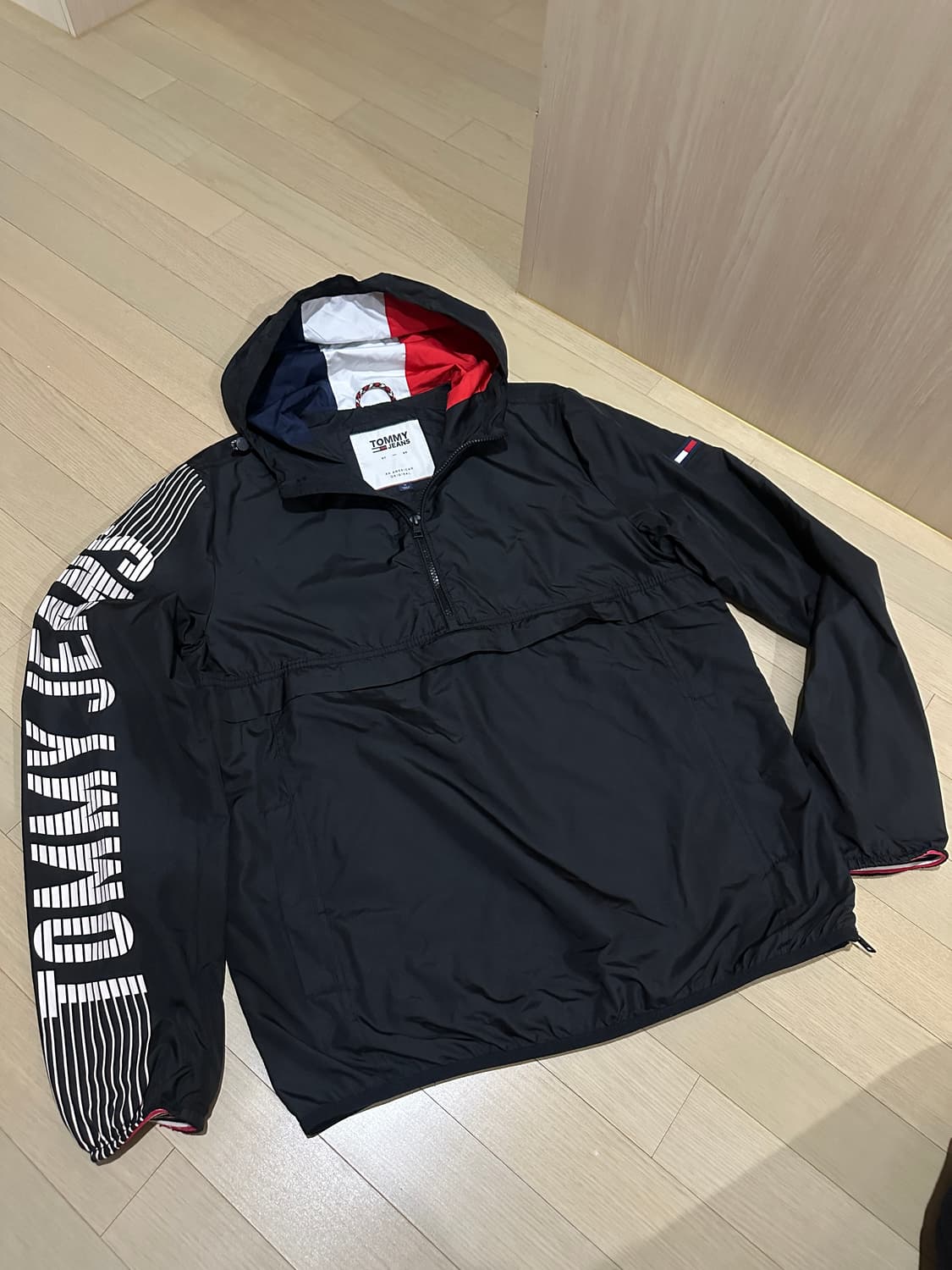 타미힐피거 타미진스 아노락 하프집업 후드자켓 M 상품이미지1