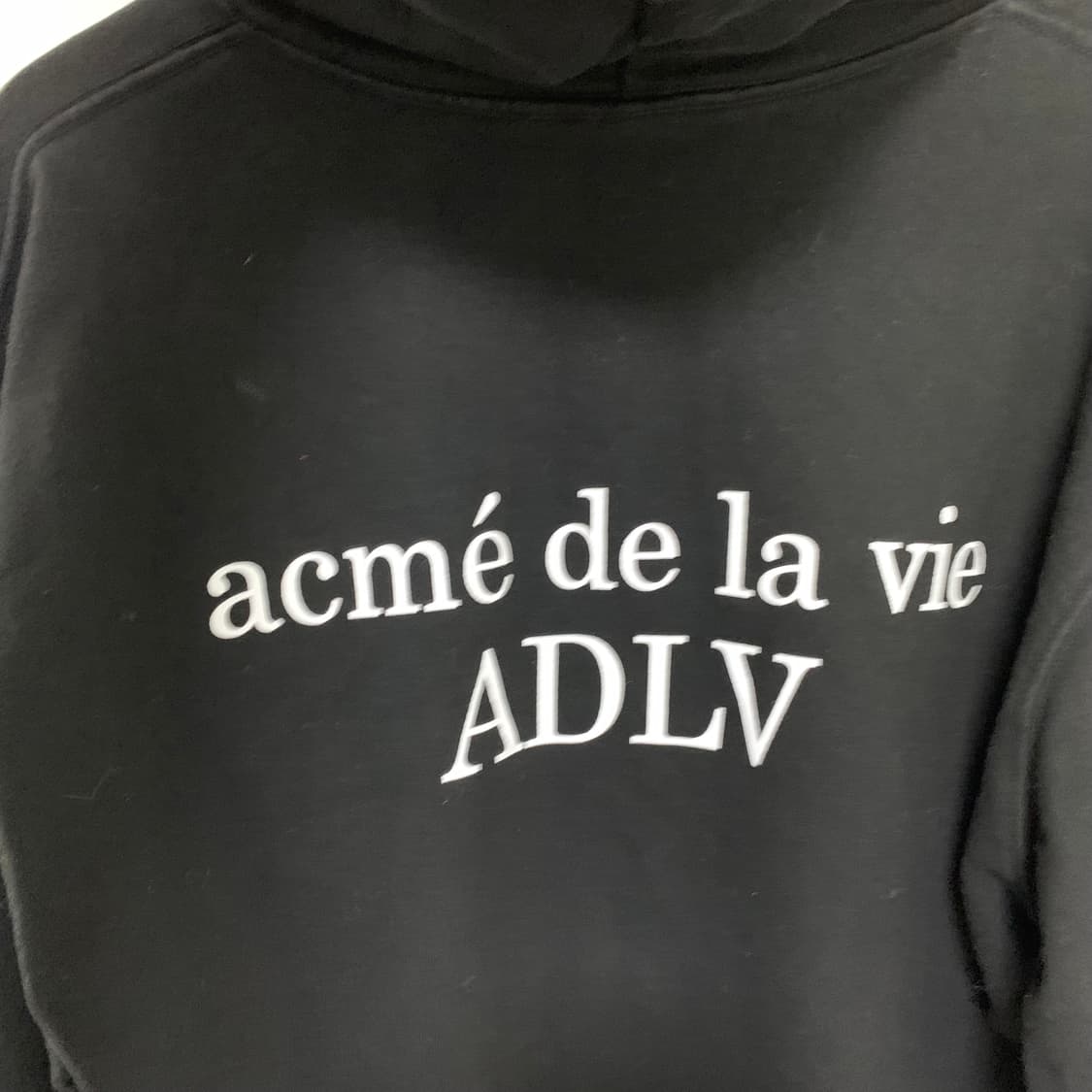 아크메드라비 빈티지 프린팅 후드티 블랙 남녀공용 L-XL 상품이미지6