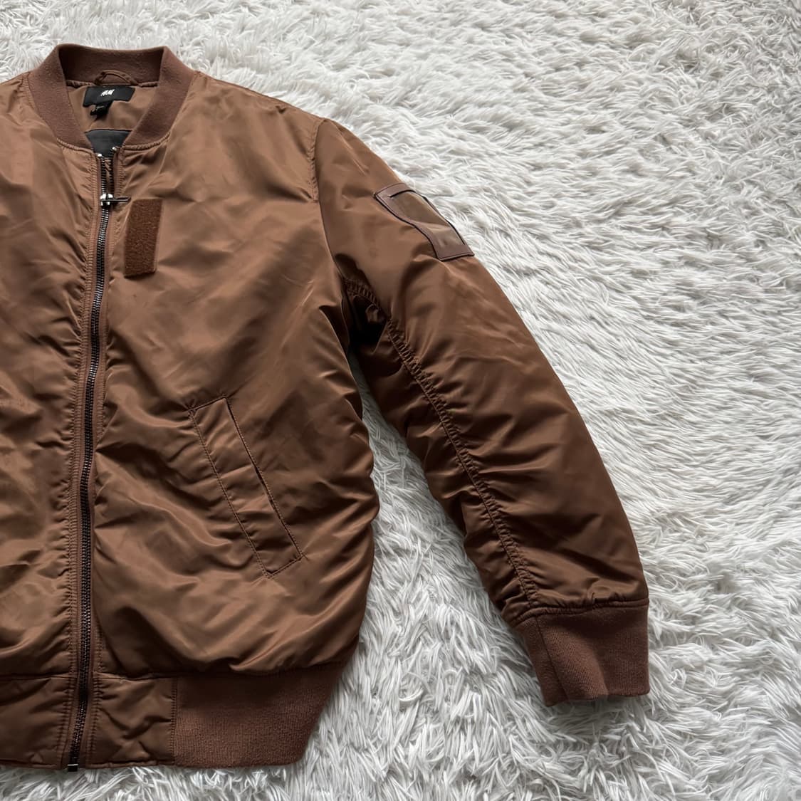 H&M 일본빈티지 항공 자켓 빈티지항공자켓 블루종 에이치앤엠 xl 105 상품이미지6