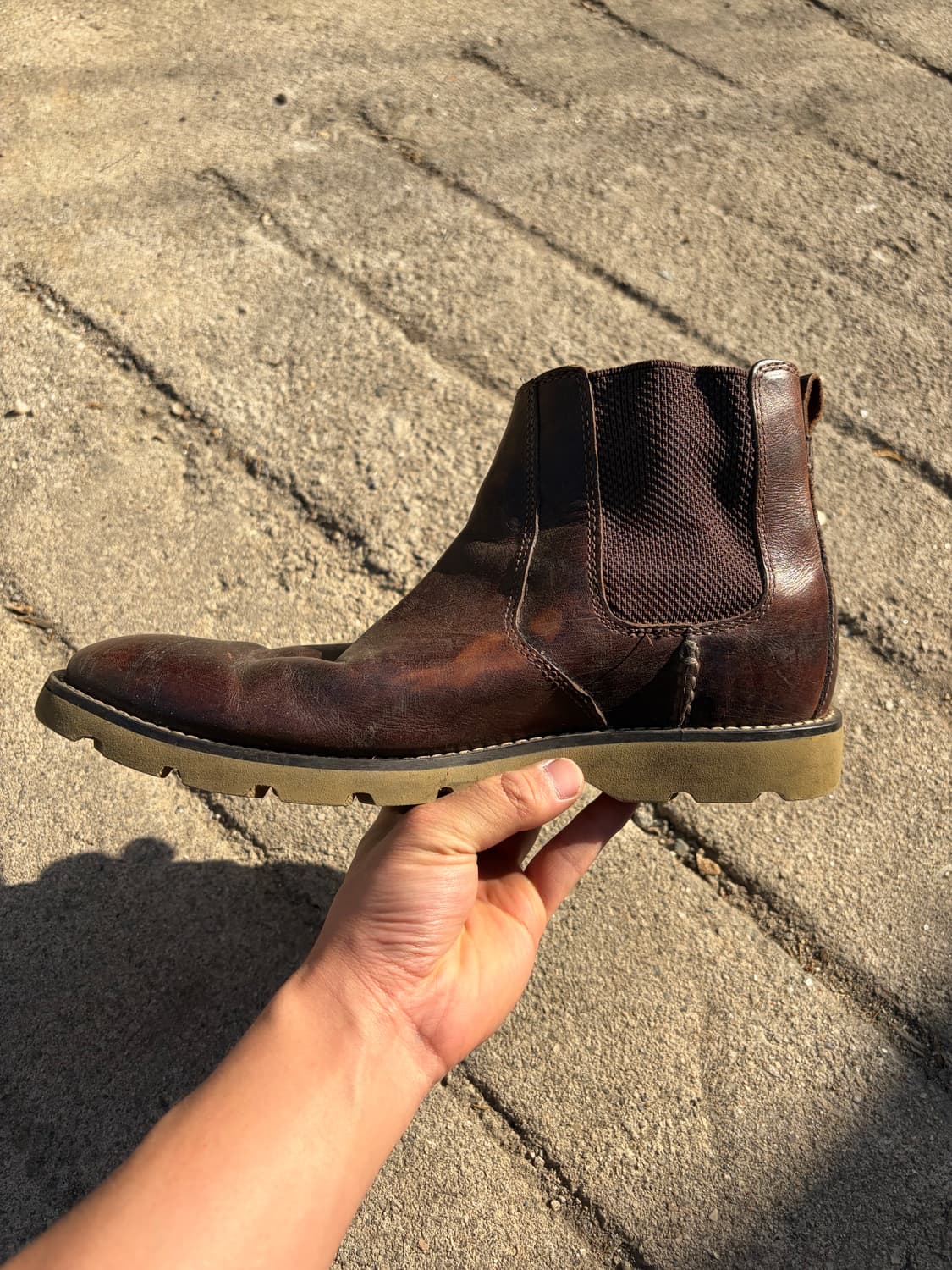 Sperry 브라운 레더 첼시 부츠 280mm 상품이미지3