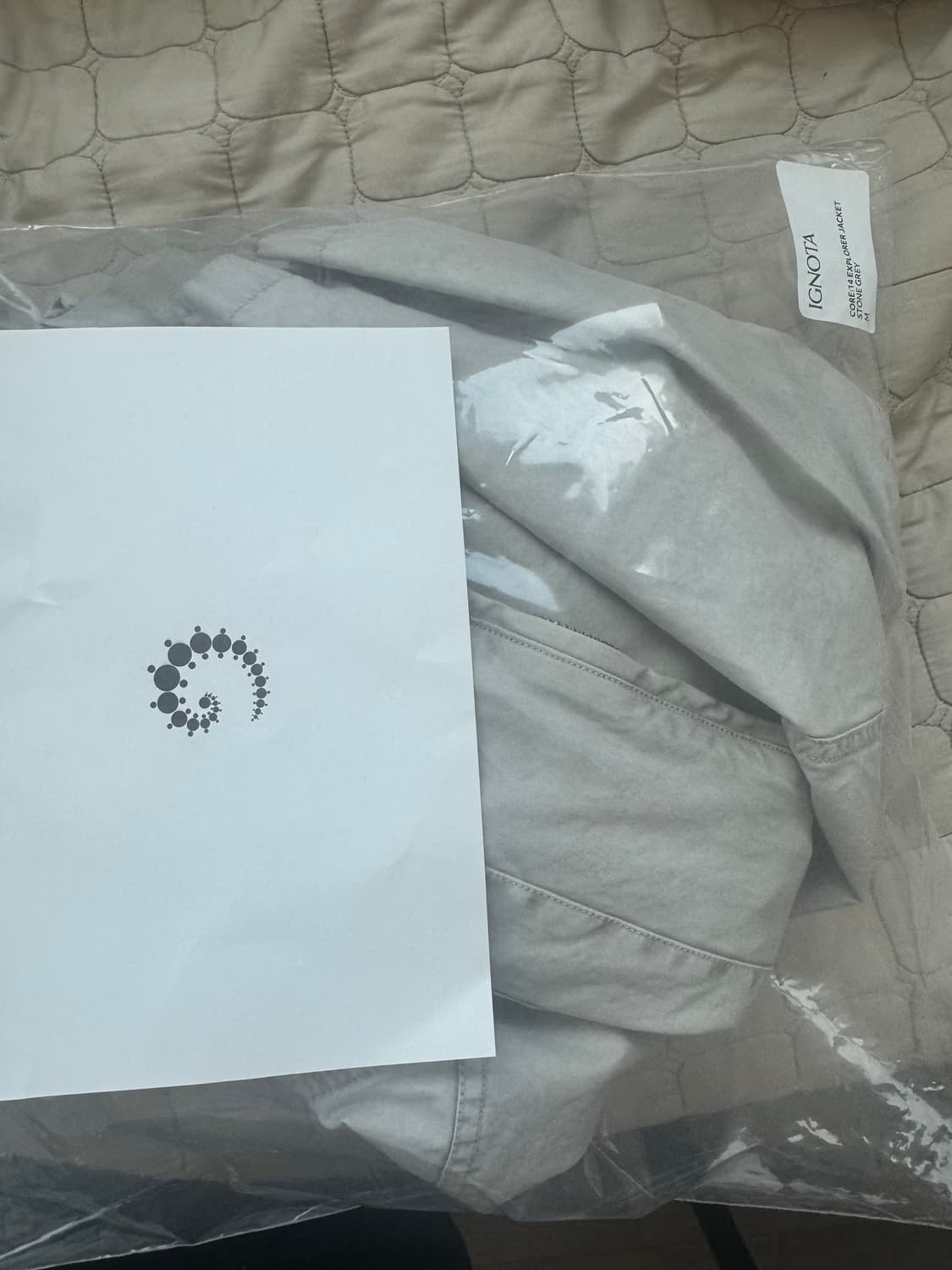 [M] 이그노타 ignota 코어14 익스플로러 자켓 스톤 그레이 상품이미지2