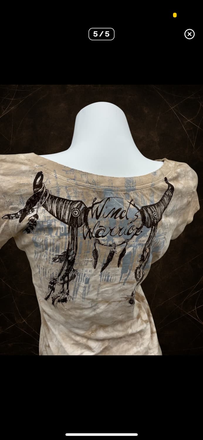 'LIBERTALIA' stud point printing t-shirt 상품이미지5