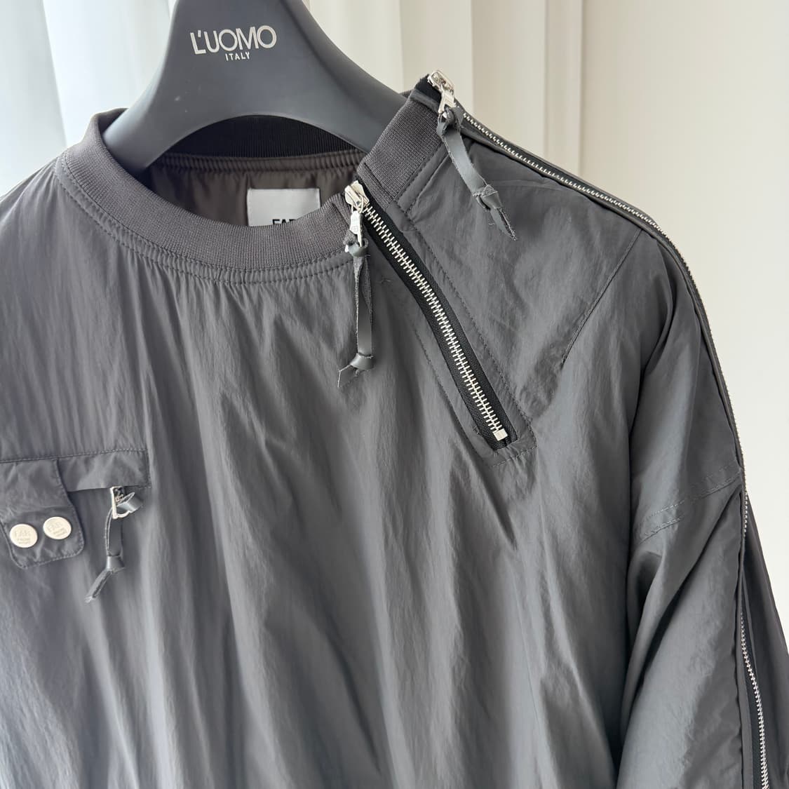 FAR FROMWHAT 다운패딩 아노락 차콜그레이 L 상품이미지1