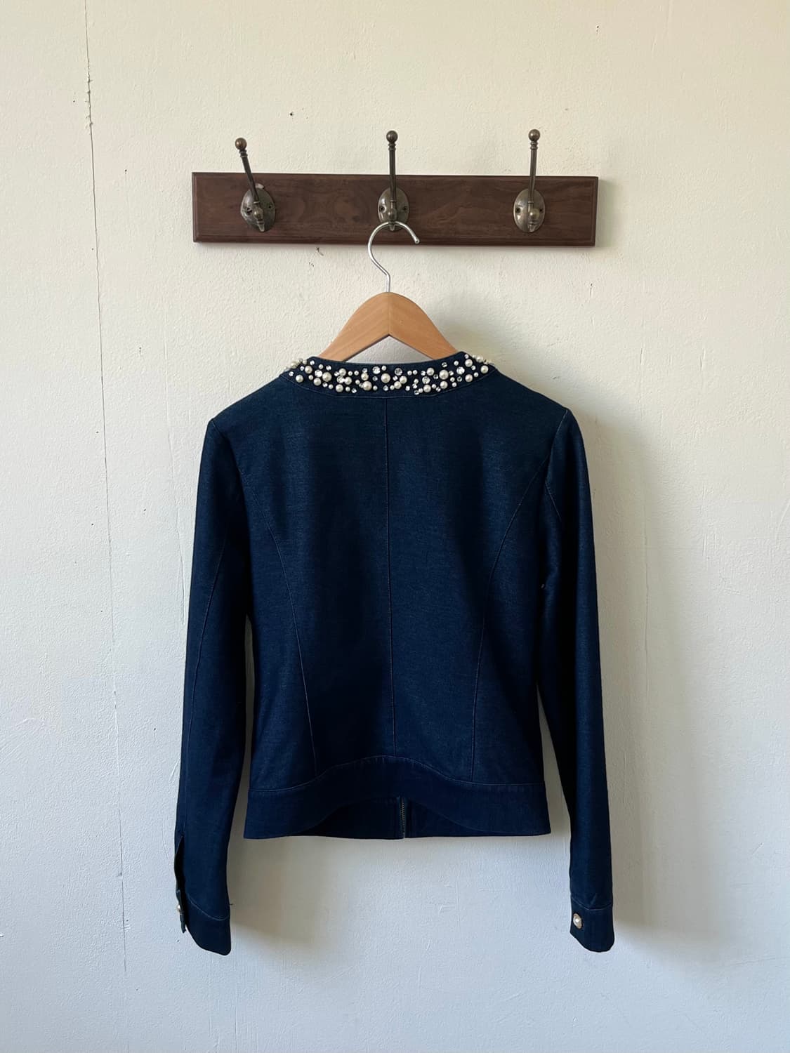 Bye Bye 라인스톤 청자켓 상품이미지3