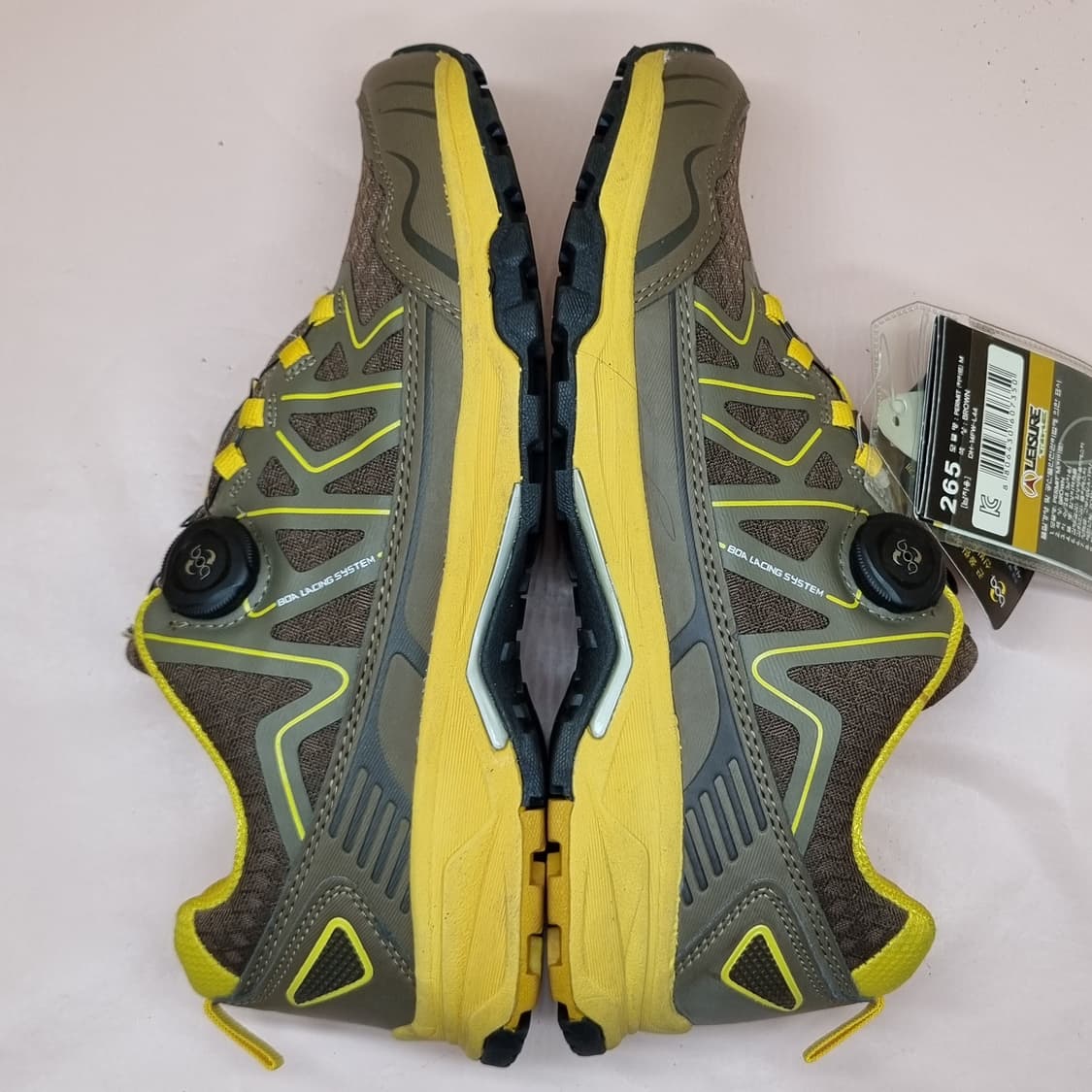 새상품 레저타임 남성트래킹화265 상품이미지5