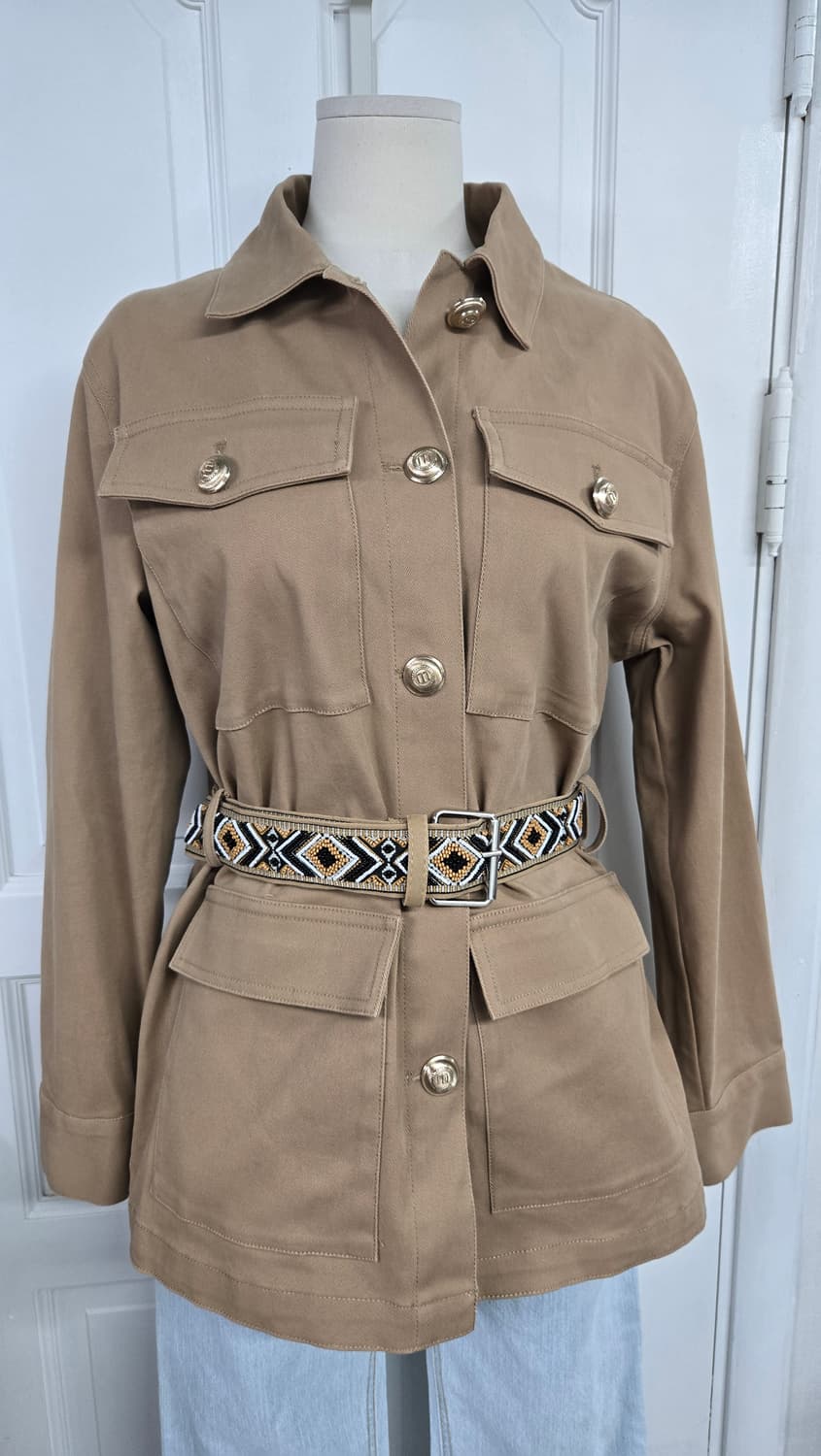 마쥬 비즈벨트 자켓 상품이미지4