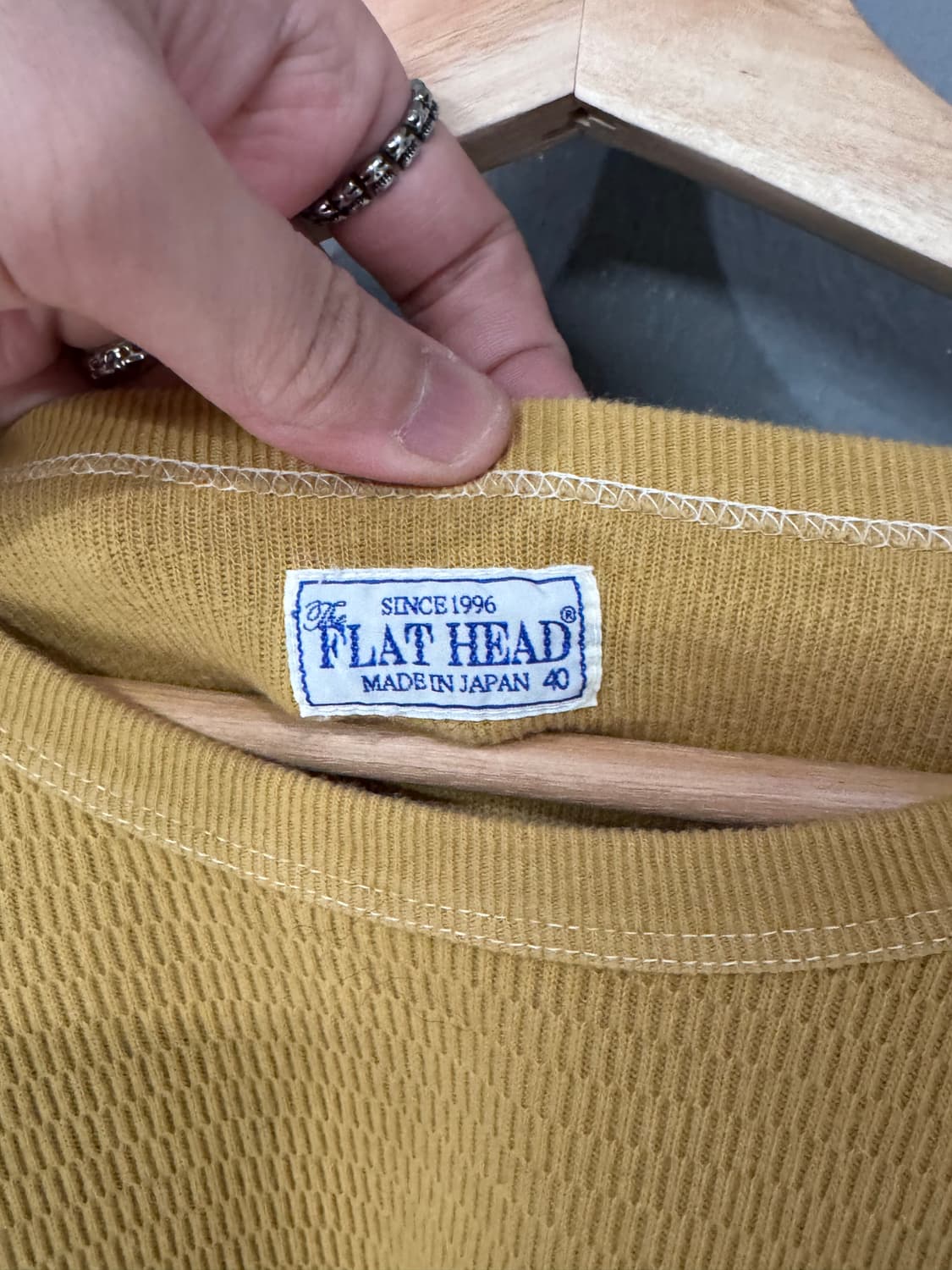 더 플랫헤드 와플 롱슬리브  상품이미지6