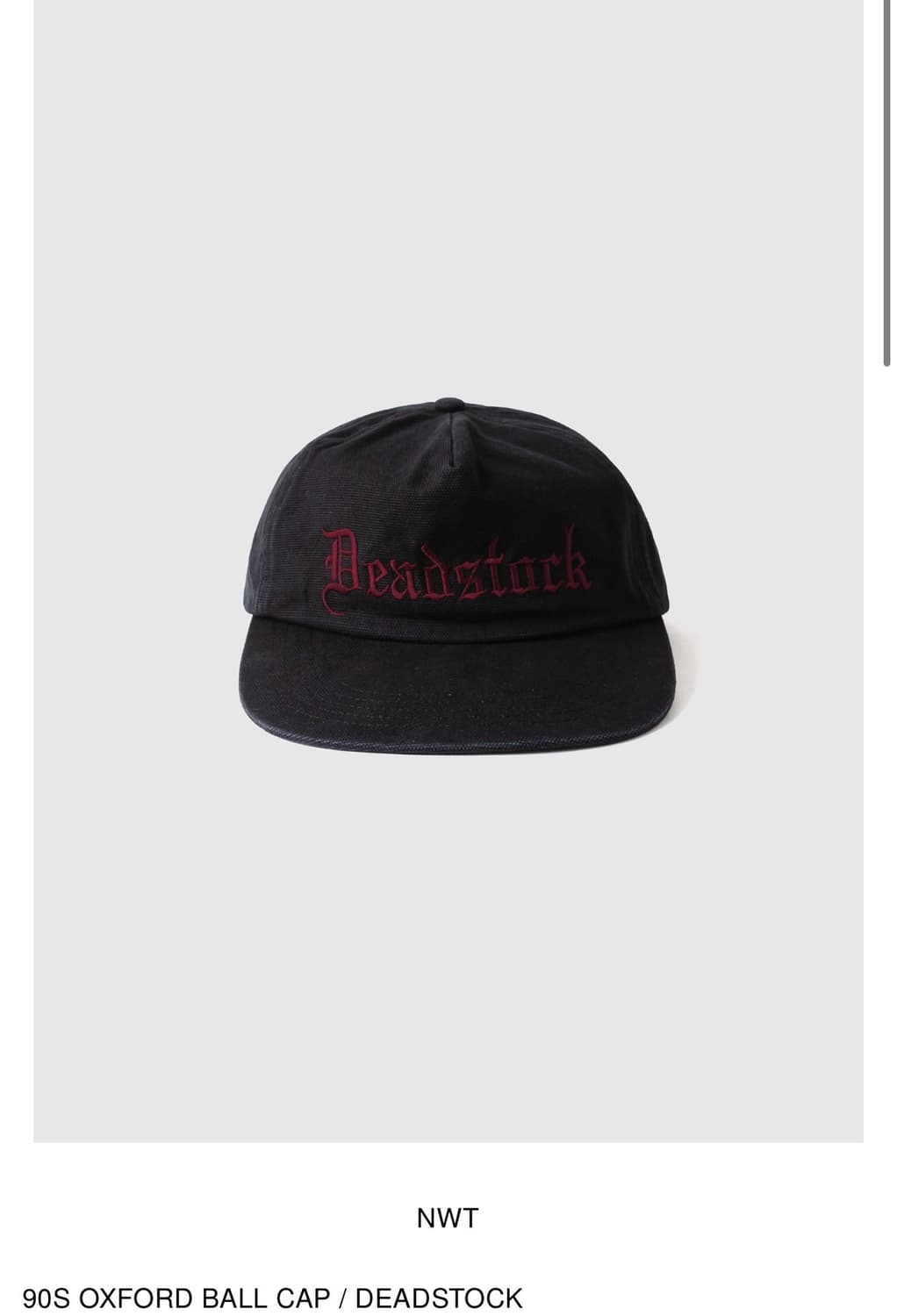 8division ntw 90S OXFORD BALL CAP 상품이미지1