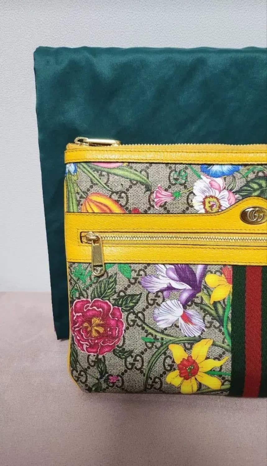 GUCCI 구찌 마몬트 오디피아 플로라 클러치 한정판 가방 백 플라워 상품이미지3