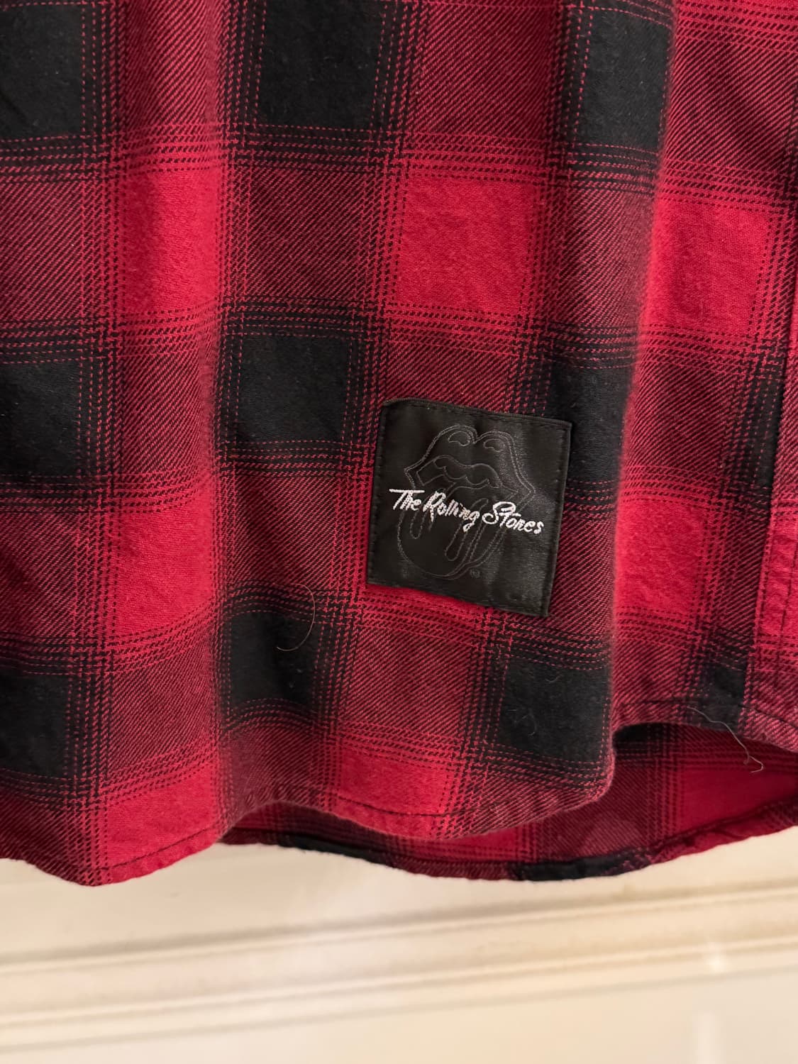 The Rolling Stones 체크 플란넬 셔츠 상품이미지5
