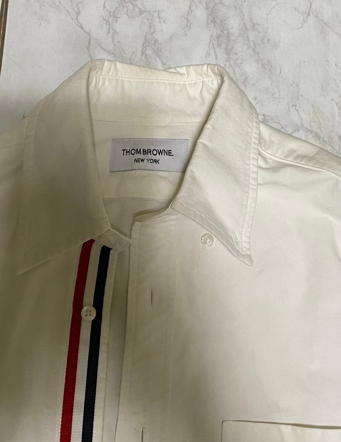 톰브라운 정품 옥스퍼드 셔츠 사이즈 1 ( 100 정도 ) 상품이미지2