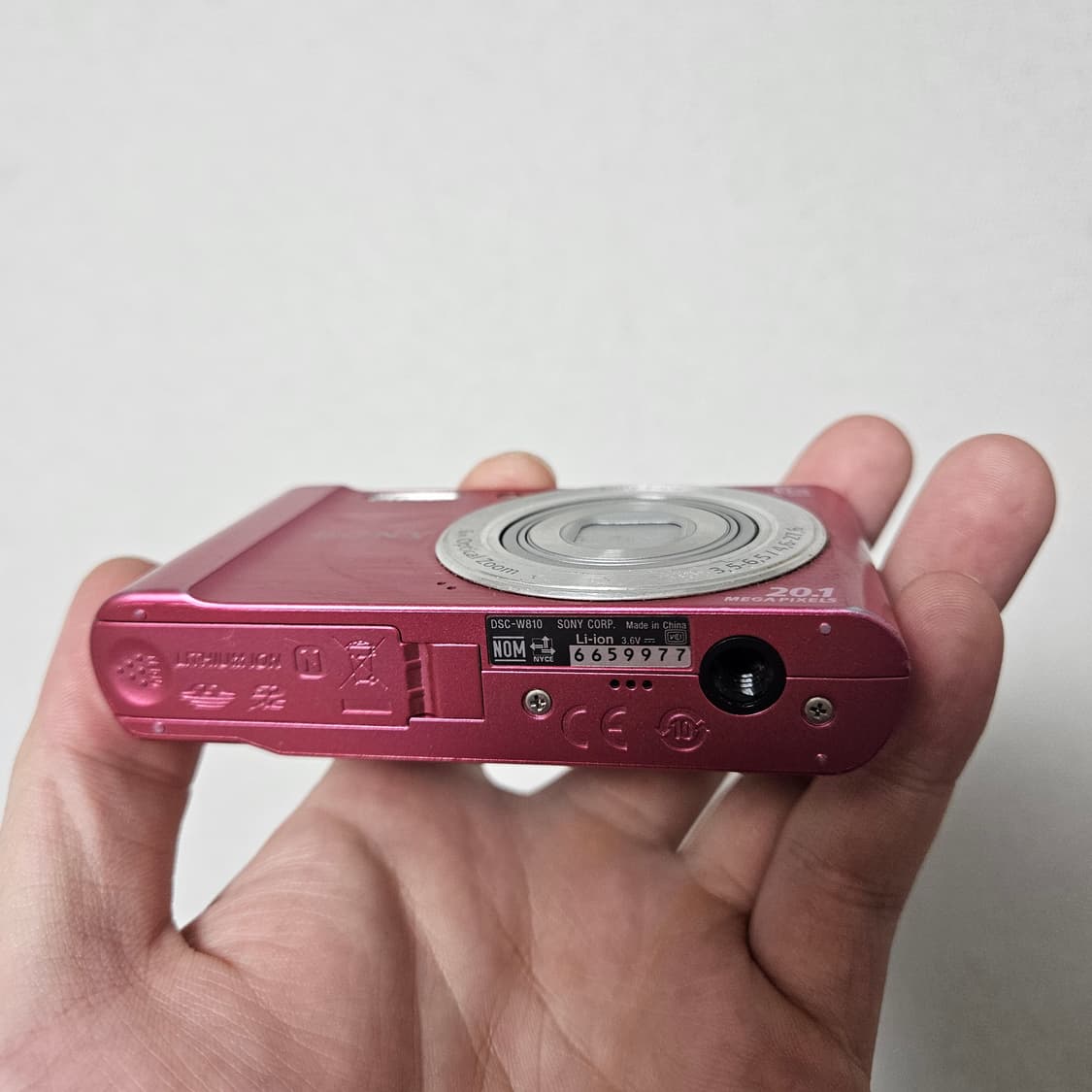 (아이브 레이 디카) 소니 사이버샷 DSC-W810 핑크 디카 상품이미지4