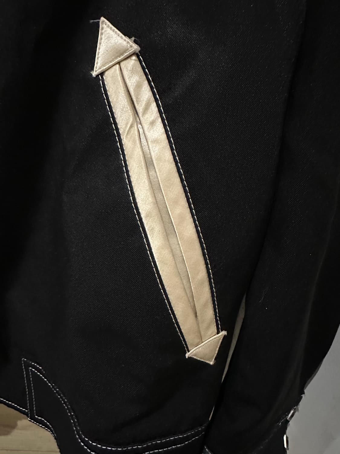 세비지 사틴 블루종 상품이미지4