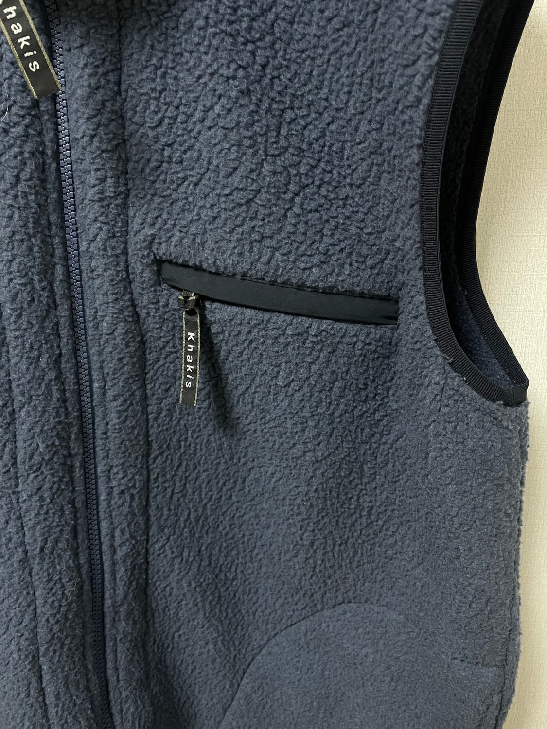 카키스 쉐르파 집업 베스트 상품이미지2