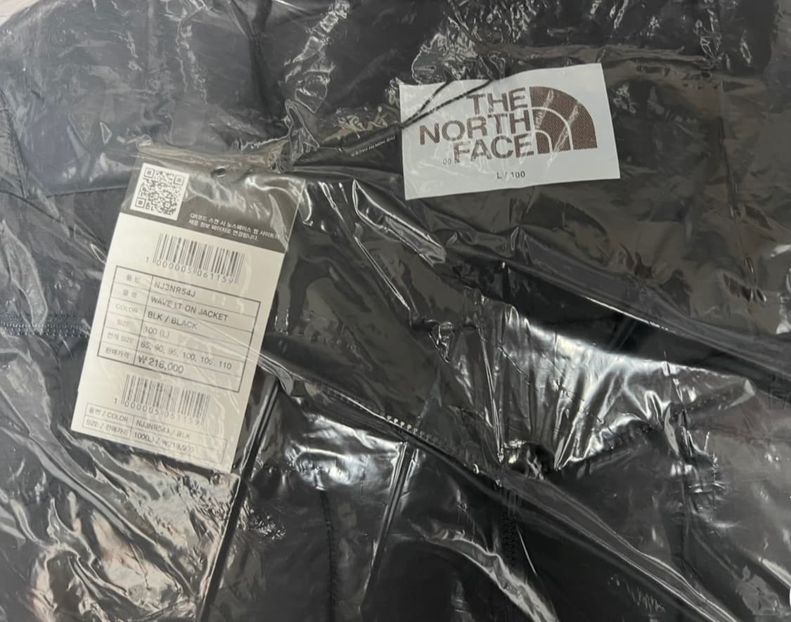 [새상품] XL) 노스페이스 웨이브 LT 온자켓 경량패딩 상품이미지4