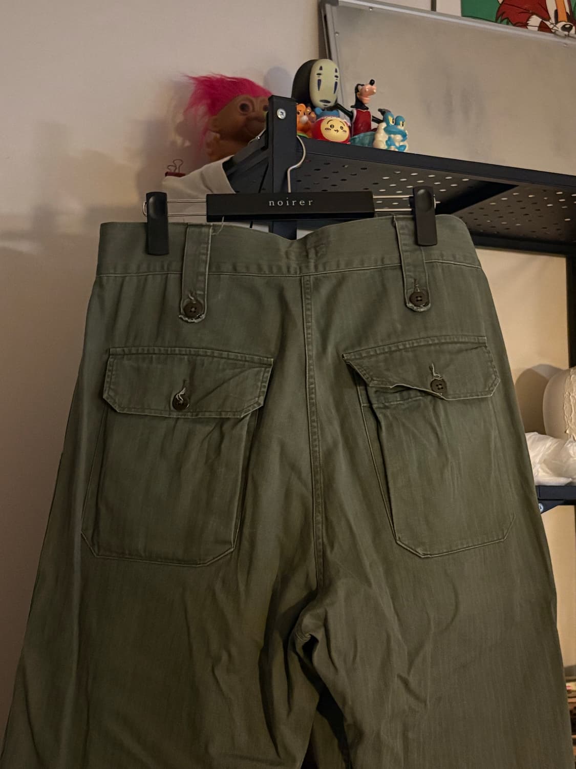 [WAREHOUE CO] DUCK DIGGER브리티시 아미 헤링본팬츠 상품이미지4