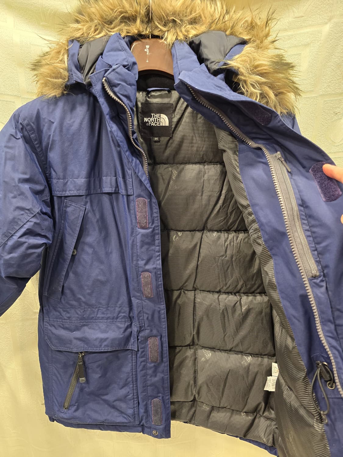 노스페이스 남성 구스다운 패딩 95 상품이미지6