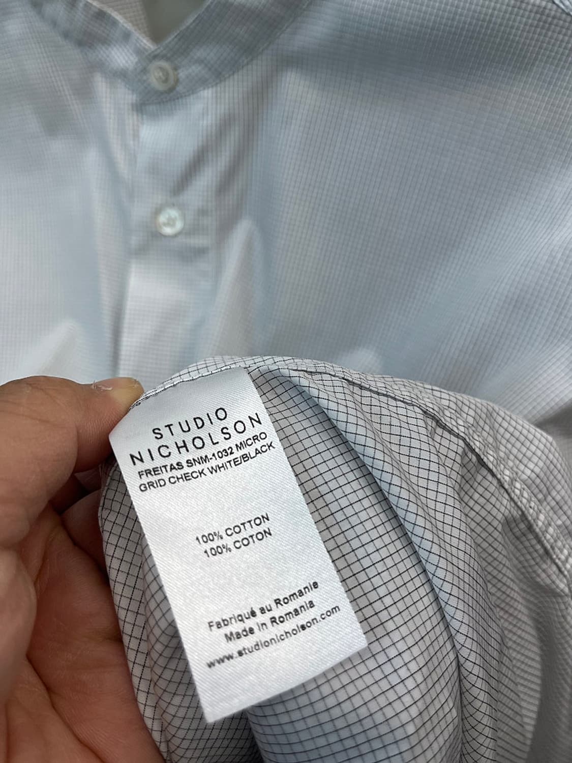 105) 스투디오니콜슨 오버셔츠  상품이미지8