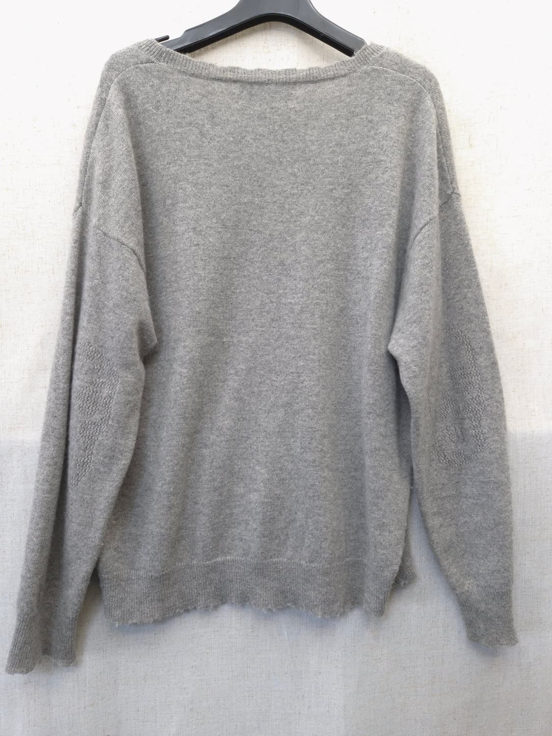 자딕앤볼테르 그레이 캐시미어 니트 L 상품이미지6