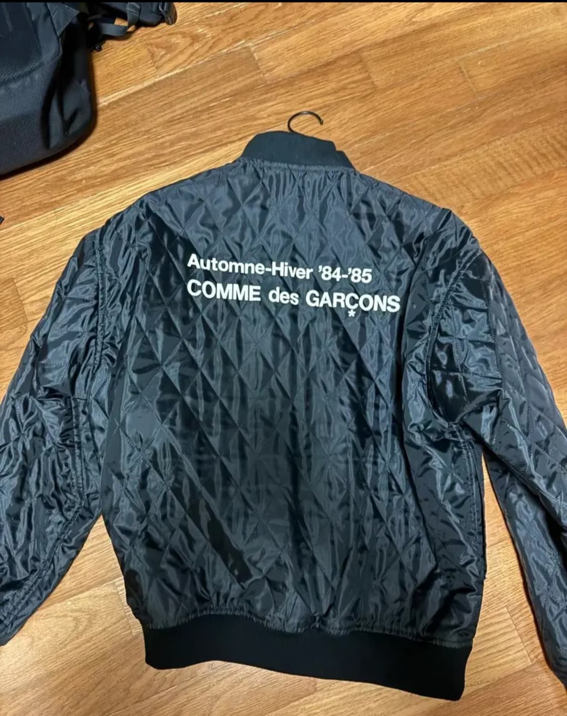 [XL] 꼼데가르송 CDG 퀼티드 스태프 블루종 상품이미지3