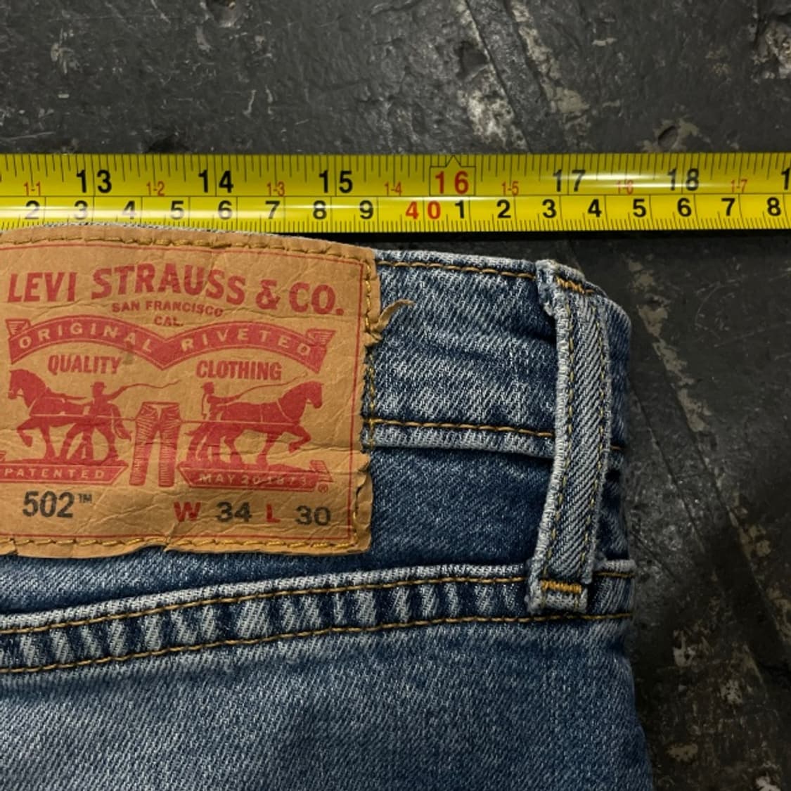 34 리바이스 502 청바지 상품이미지8